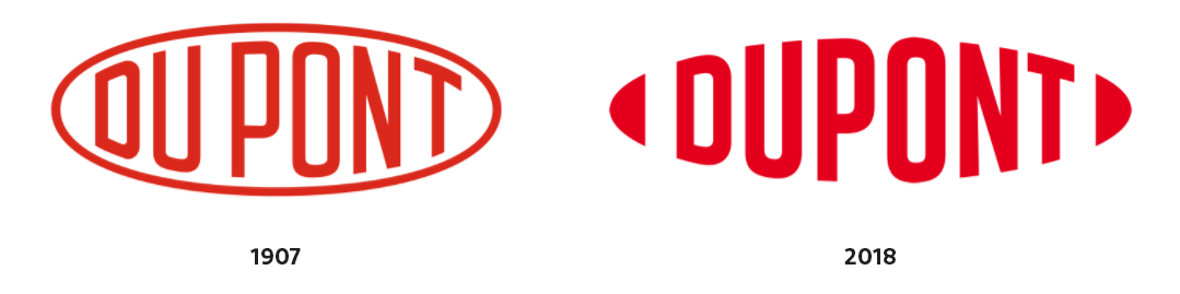 杜邦科技更換新logo設計